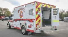 Mesquite Fire Department EMS Vehicle