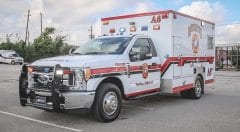 Mesquite Fire Department EMS Vehicle