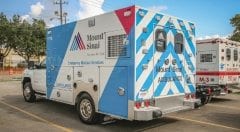 Mount Sinai Health System EMS Vehicle