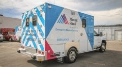 Mount Sinai Health System EMS Vehicle