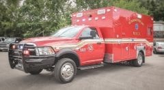 Richardson Fire Department EMS Vehicle