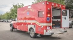 Richardson Fire Department EMS Vehicle