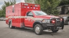 Richardson Fire Department EMS Vehicle