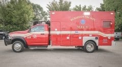 Richardson Fire Department EMS Vehicle