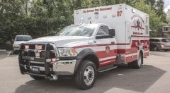 San Antonio Fire Department EMS Vehicle