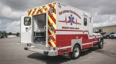 San Antonio Fire Department EMS Vehicle