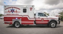 San Antonio Fire Department EMS Vehicle