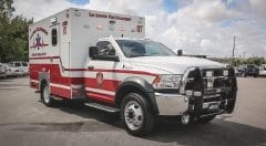 San Antonio Fire Department EMS Vehicle