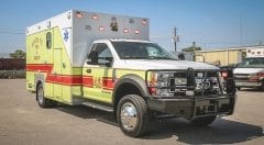 Santa Fe Fire & Rescue EMS Vehicle