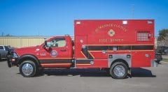 Suwannee County Fire Rescue EMS Vehicle