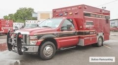 Texas City Fire Department EMS Vehicle