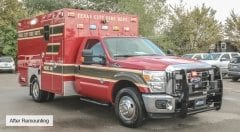 Texas City Fire Department EMS Vehicle