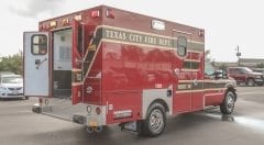 Texas City Fire Department EMS Vehicle