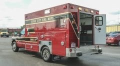 Texas City Fire Department EMS Vehicle