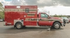 Texas City Fire Department EMS Vehicle