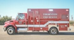 Thornton Fire Rescue EMS Vehicle