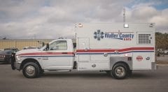 Waller County EMS Vehicle