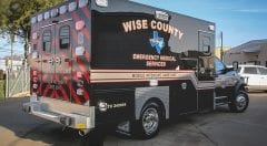 Wise County EMS Vehicle