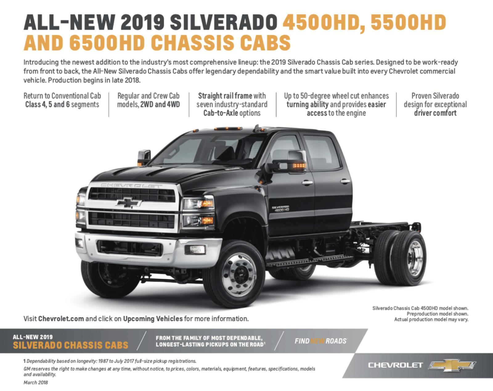 Chevrolet Unveils the 2019 Silverado 4500HD, 5500HD and ... Chevrolet Unveils the 2019 Silverado 4500HD, 5500HD and ...