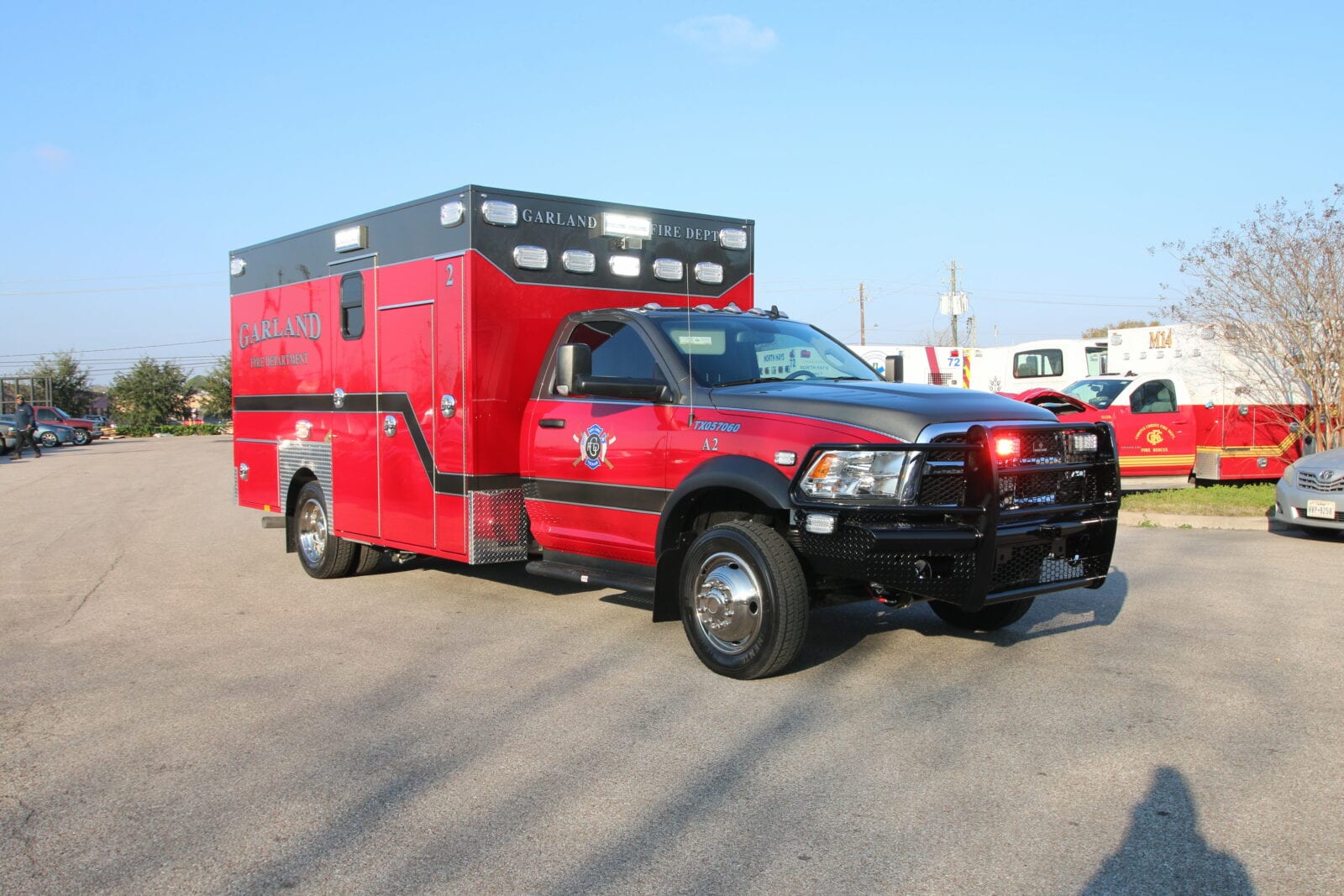 Customer Delivery Garland Fire Department