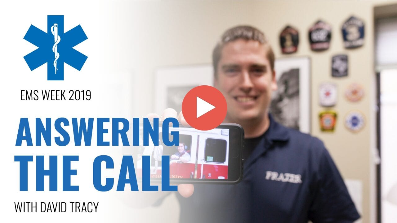 EMS Week 2019 : Answering The Call with David Tracy