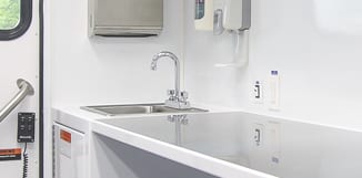 Frazer Mobile Clinic Sink