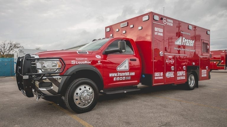 custom ambulance with ACETECH