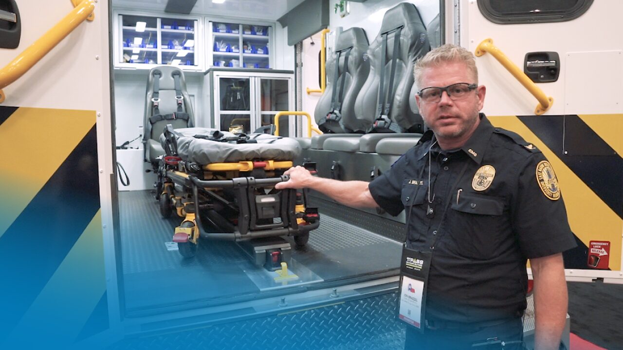 East Baton Rouge EMS Texas EMS unit tour Frazer, Ltd.